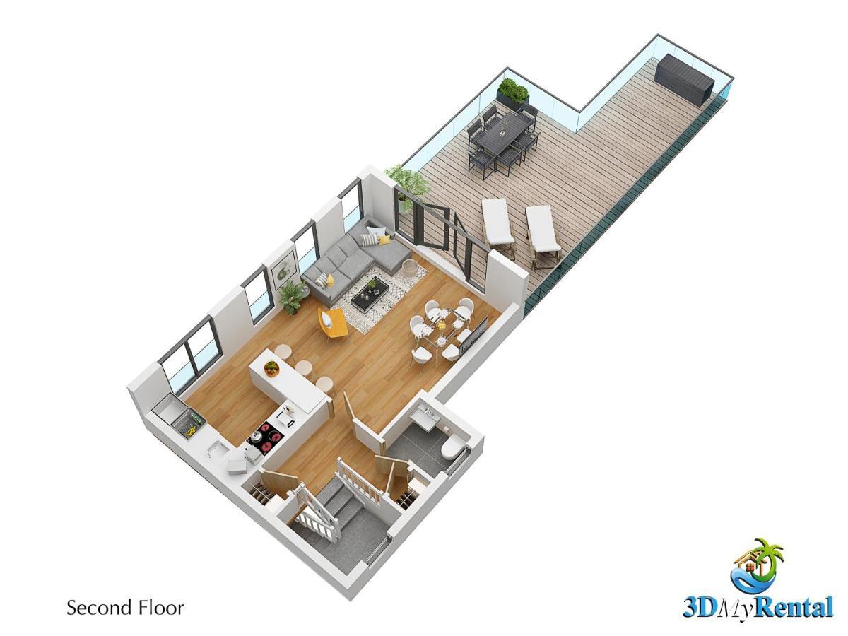 Modern Home For Small Groups By Stones Throw Apartments - Free Parking - Sea View Worthing Buitenkant foto